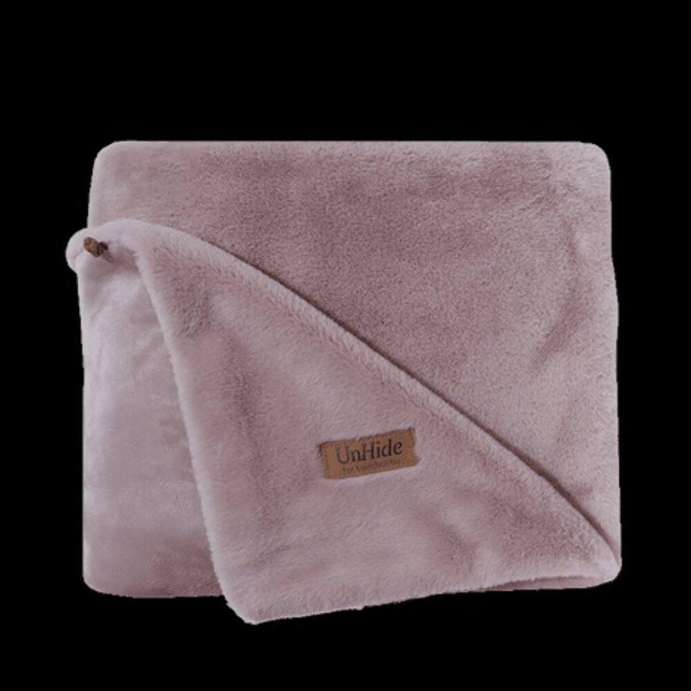 UNHIDE Lil Marsh' Small Blanket with Knob and Loop in Rosybaby
